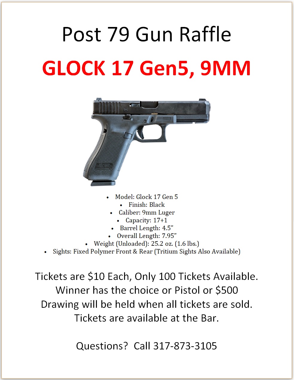 glock 17 weight
